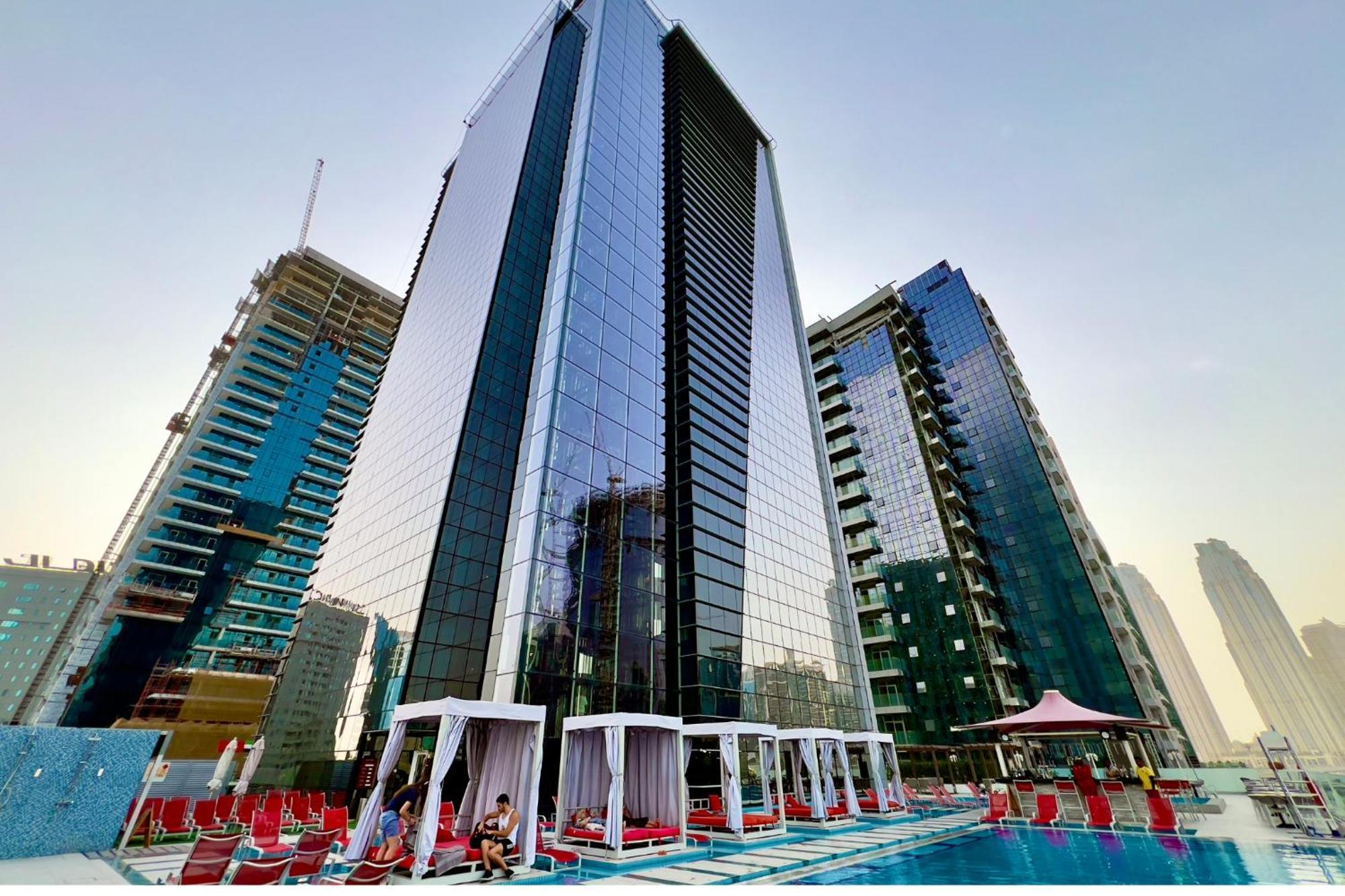 Canal Central Hotel Business Bay Dubai Exterior foto The Address Downtown Dubai