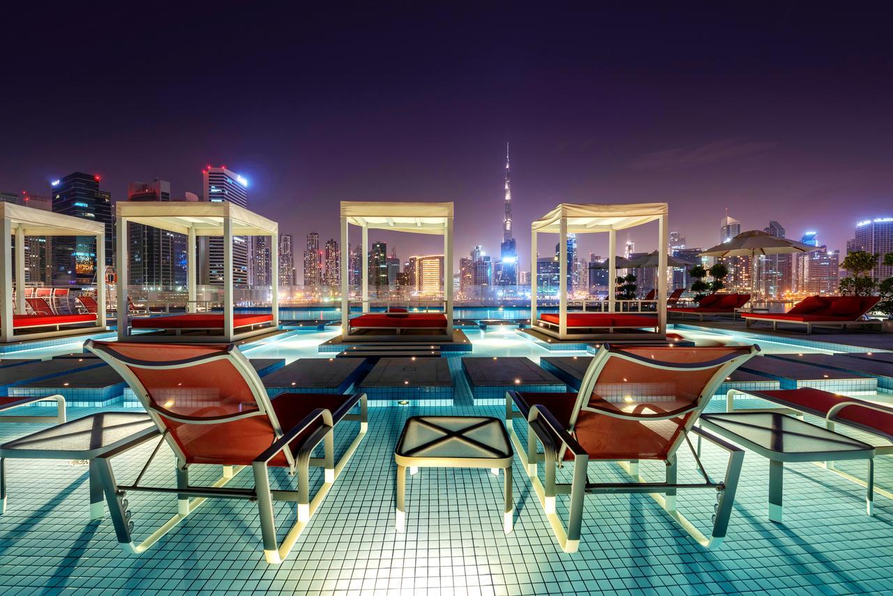 Canal Central Hotel Business Bay Dubai Exterior foto